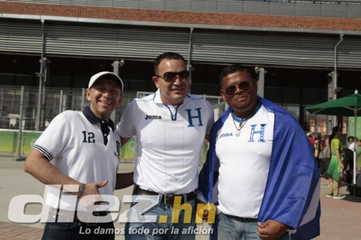 Así se vive el ambiente previo al juego Honduras vs Argelia