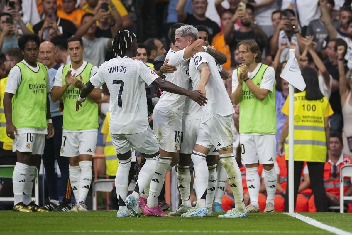 Con un Mbappé apagado, Real Madrid triunfa ante el Valladolid en su primer partido en el Bernabéu: Endrick anotó