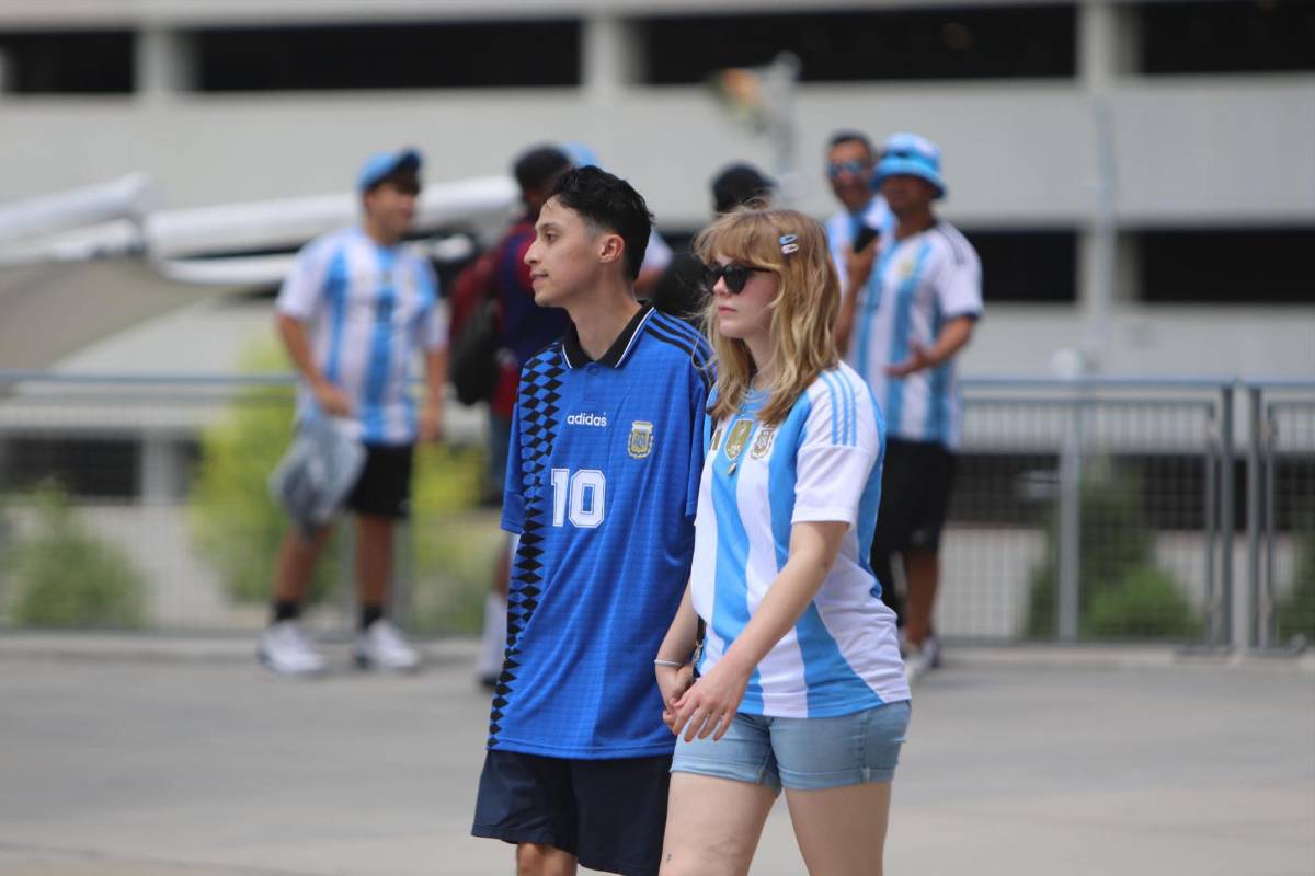 La belleza argentina, la que mostró demás, los asiáticos con la camiseta de Messi y la famosa hondureña en Copa América