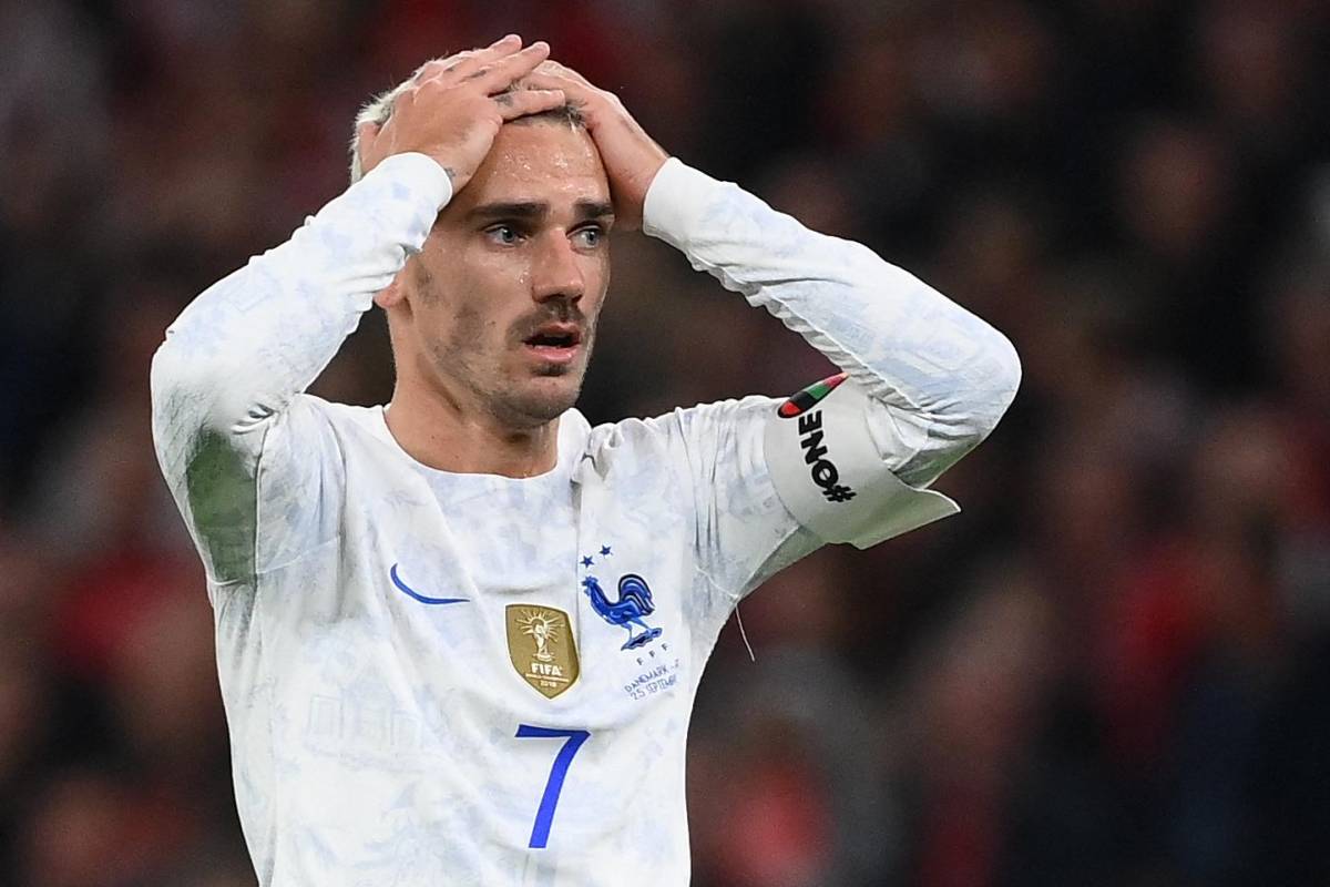 Antoine Griezmann no encuentra la vía del gol con Francia.