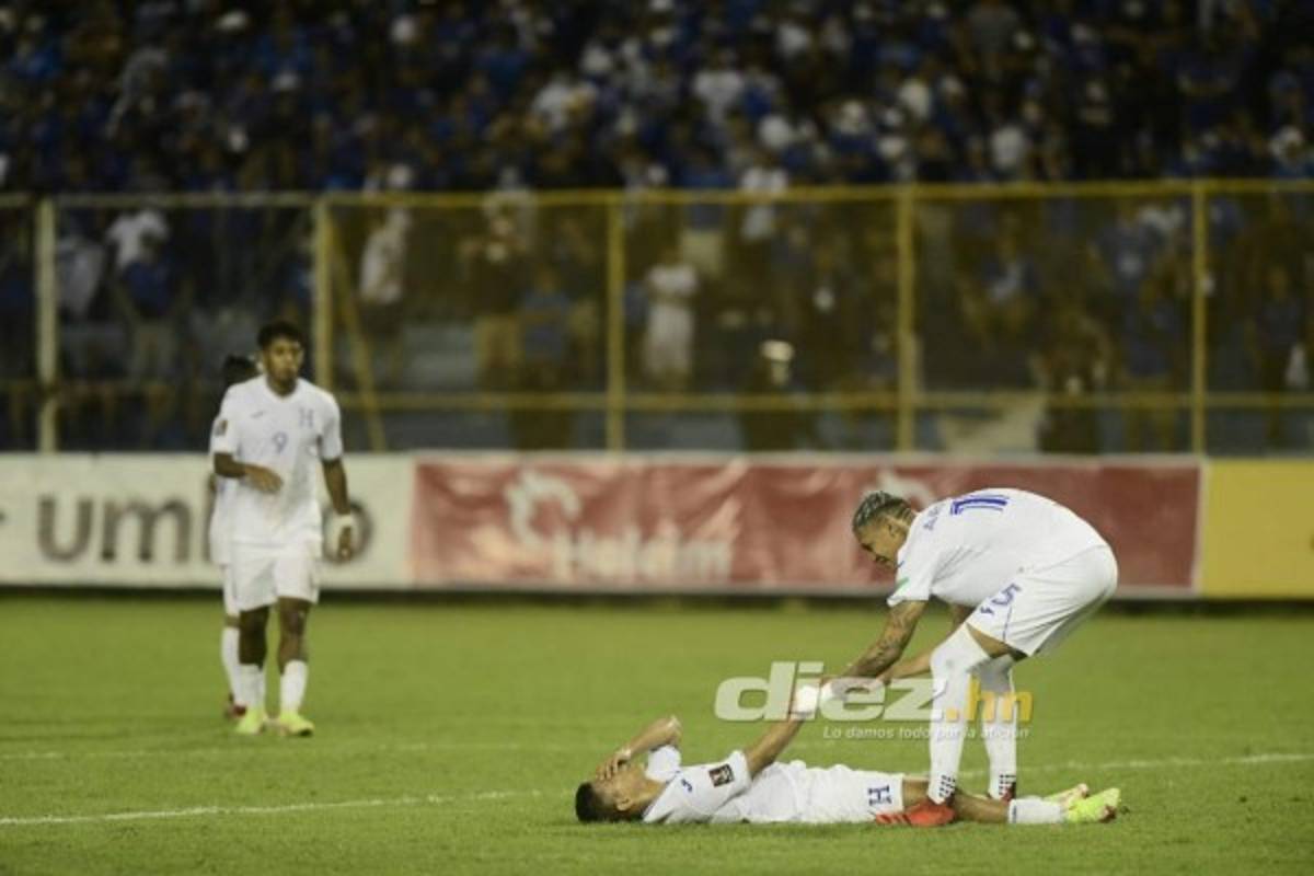 Amargo lamento en el Cuscatlán, alarmante imagen de Edwin Rodríguez y hondureñas hacen explotar el estadio