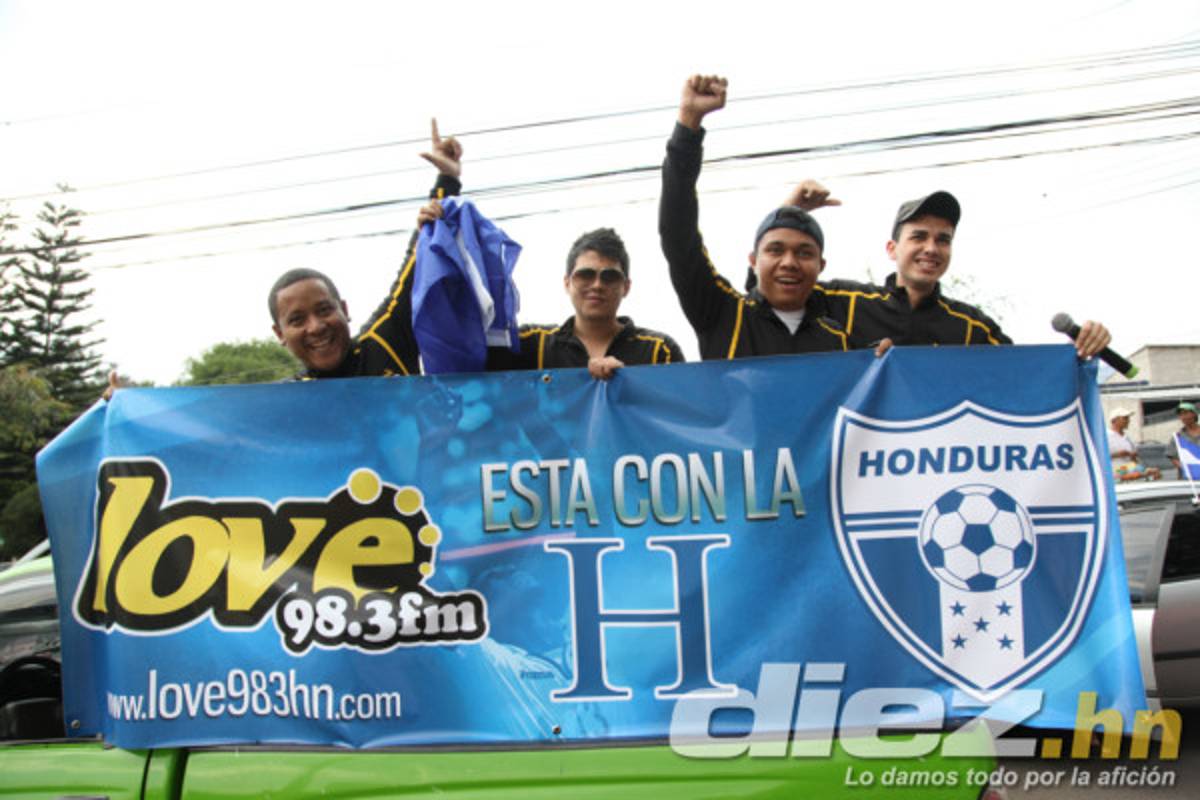 Las mejores imágenes del Honduras-México