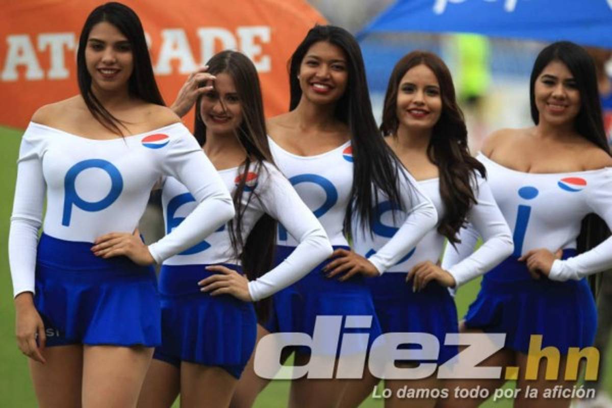 Fotos: La belleza que se hizo presente en el clásico Motagua-Olimpia