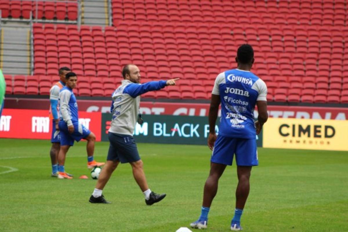 FOTOS: El entreno de Honduras en el Beira-Río previo al juego ante Brasil