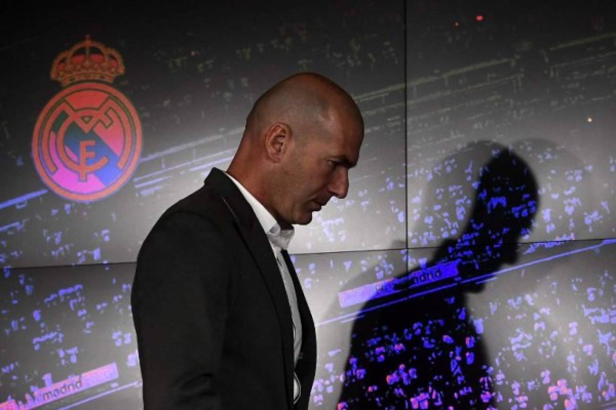 No viste en TV: Sorpresivo detalle de Zidane en su presentación con el Real Madrid