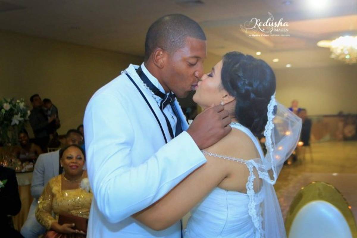 Las imágenes de la boda del portero Luis 'Buba' López