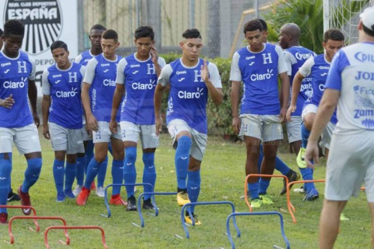 Selección Sub 20 de Honduras inicia este lunes su cuarto microciclo en San Pedro Sula