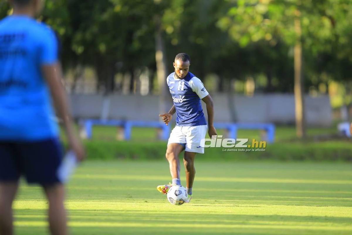 Nuevos rostros y mucho compromiso: así fue el primer día de entrenamiento de Honduras previo al cierre de la octagonal