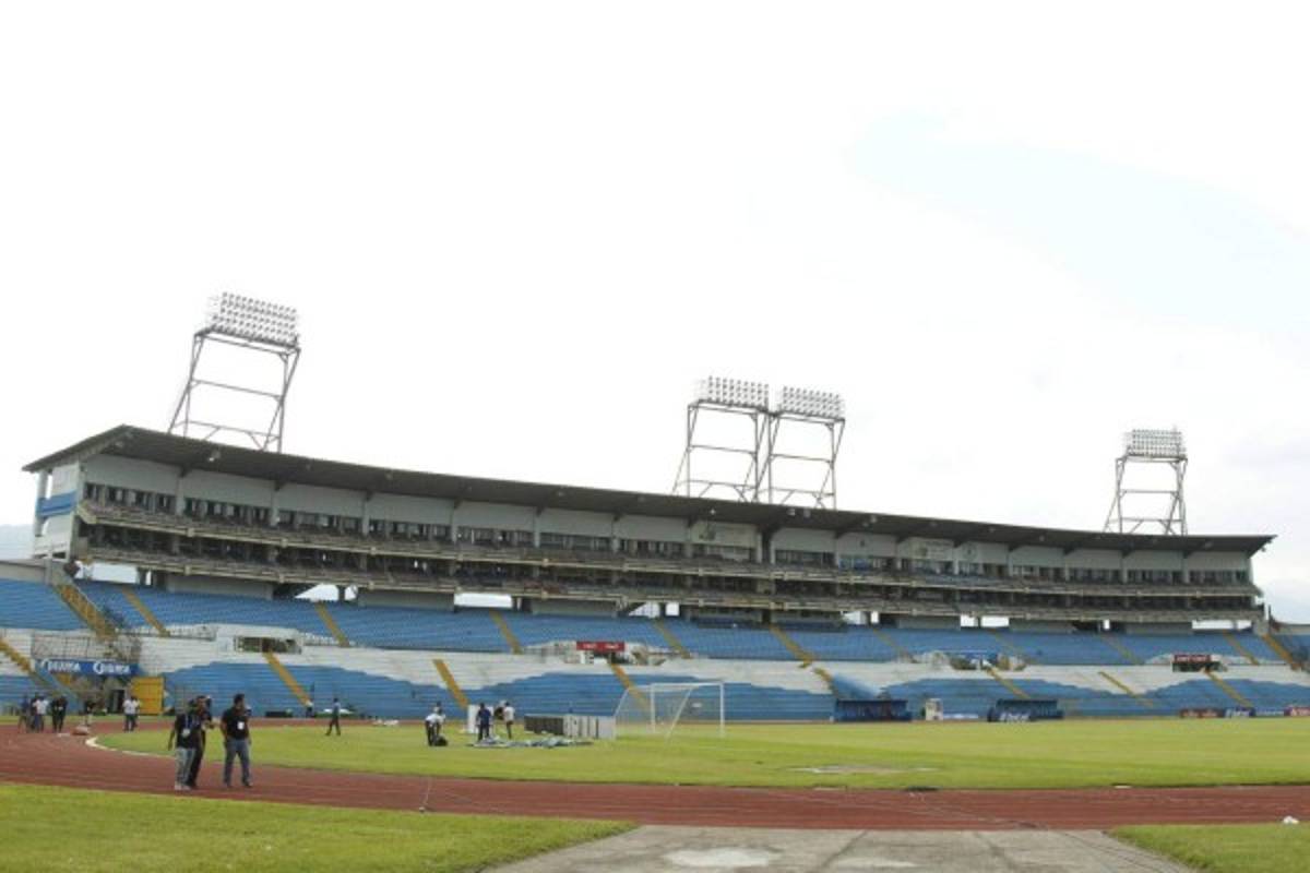Así de lindo están dejando el estadio Olímpico para la batalla contra México