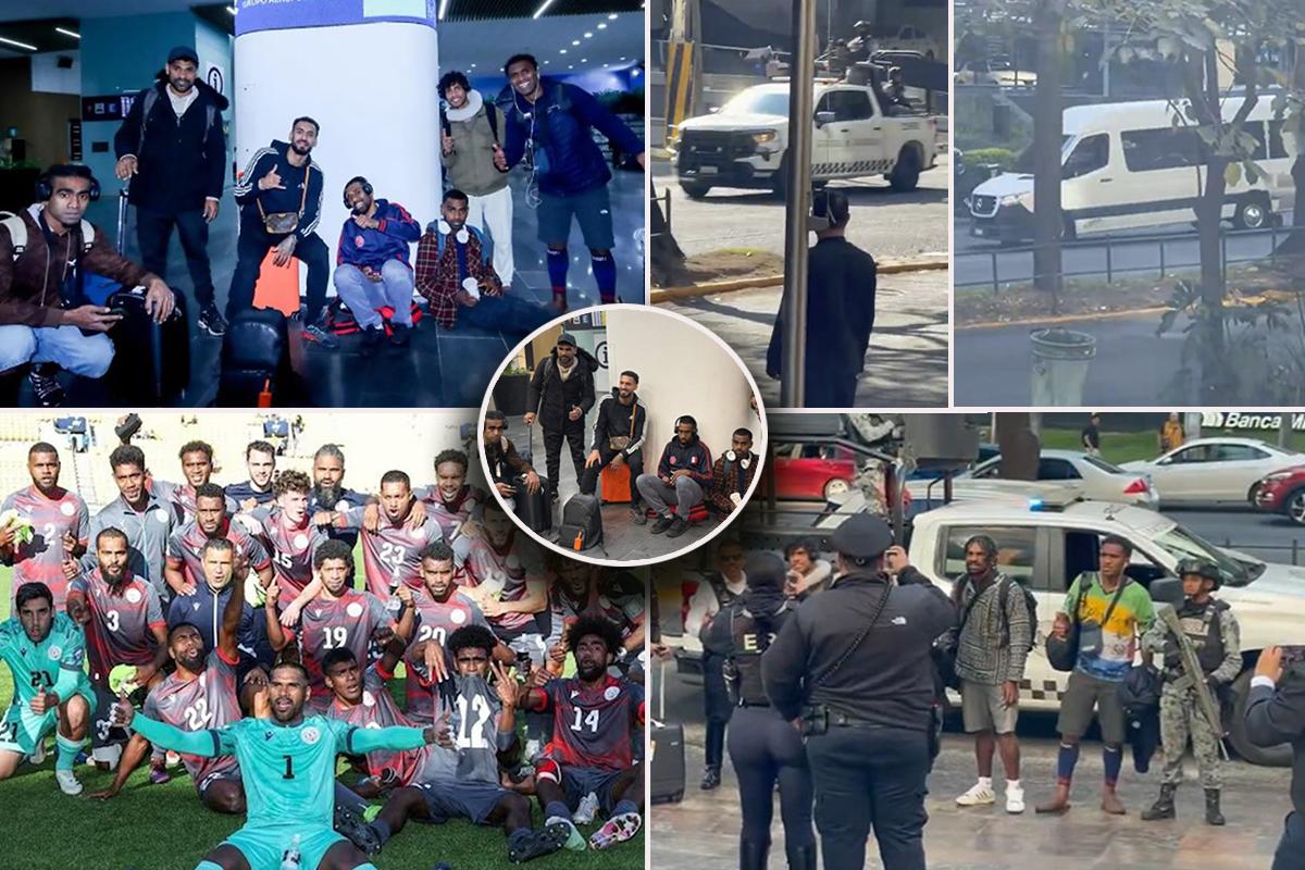 ¡Blindada y con escolta! La selección más humilde del repechaje llegó a México y sueña con el Mundial 2026