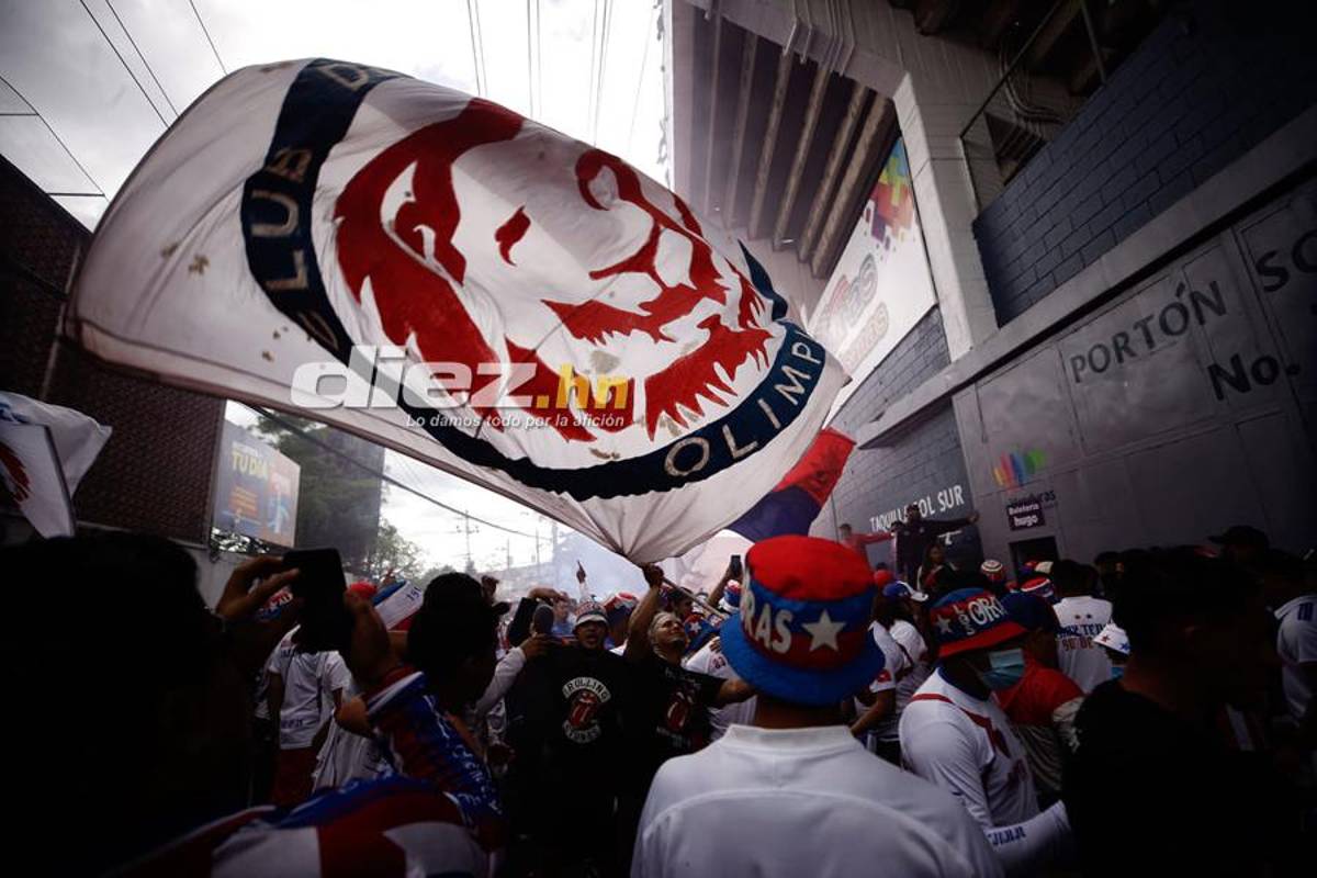 ¡Leones, banderas y selfies! Tegucigalpa se viste de fiesta con la final del fútbol hondureño Olimpia vs. Real España
