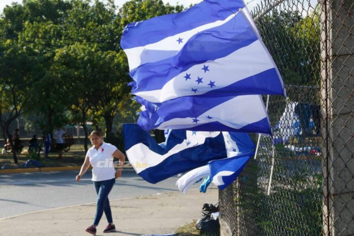 La selección de Honduras recibe otra vez el cariño y calor del estadio Olímpico