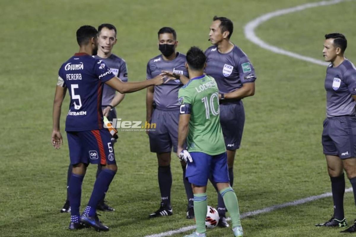 ¡Imperdibles! Las mejores imágenes que dejó el Motagua vs Seattle Sounders en la ida de los octavos de final