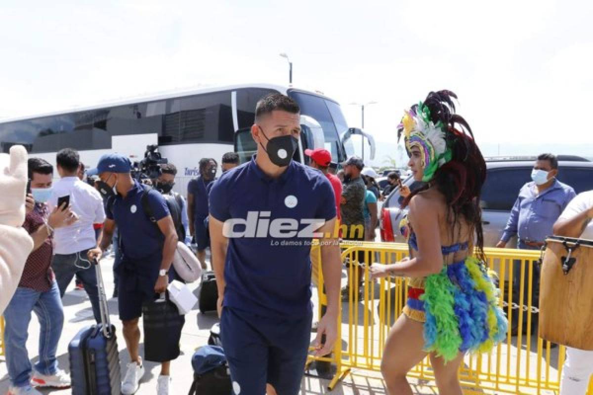 ¡Tambores, baile y belleza! Así despidieron a la Selección de Honduras que viajó Tokio para jugar los Olímpicos