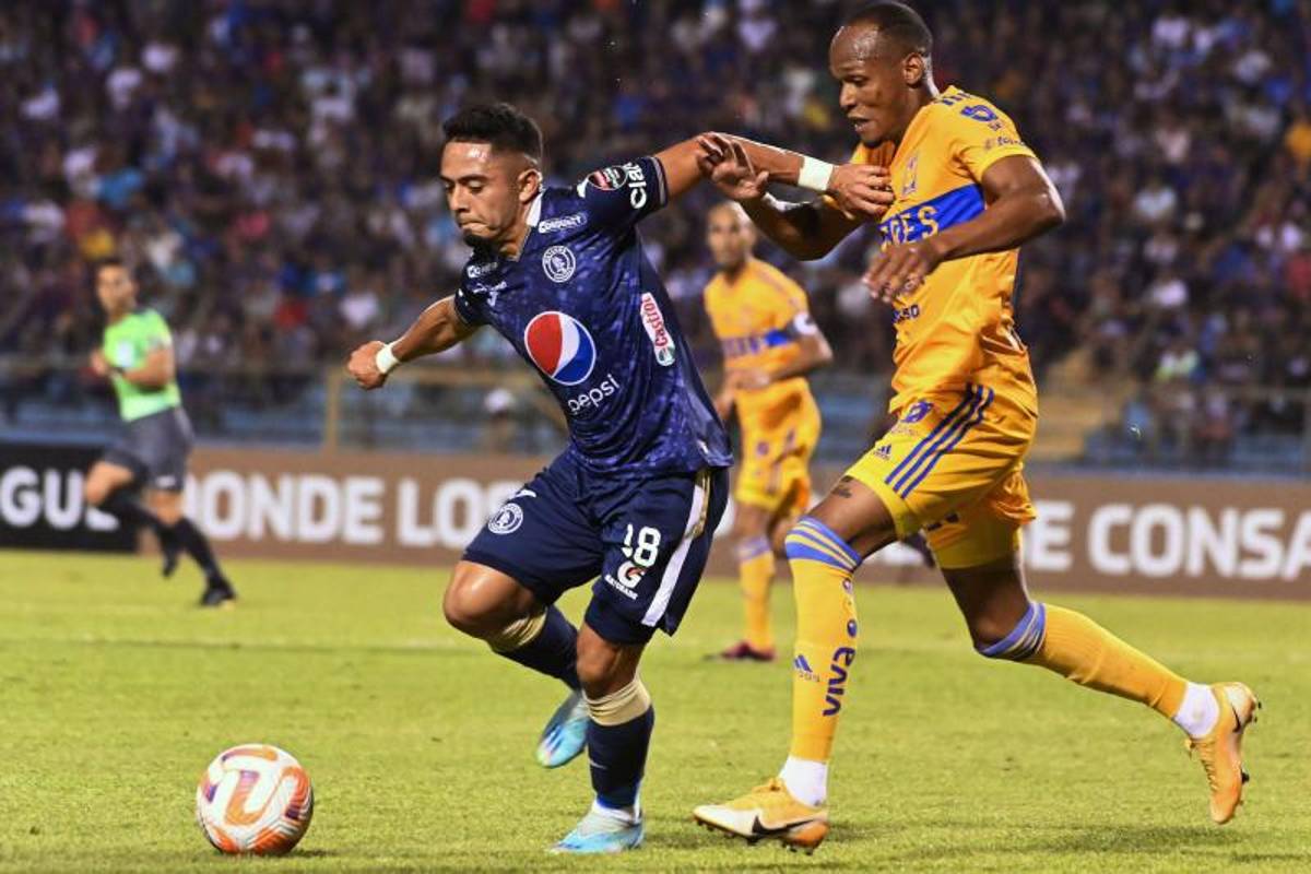 El 11 de Motagua para sorprender a Tigres en El Volcán y sellar el pase a las semifinales de la Champions de Concacaf