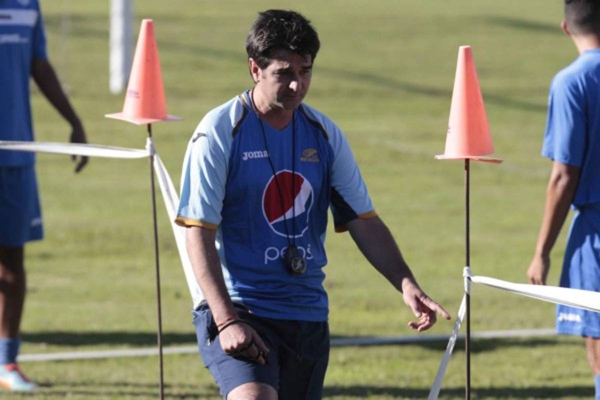 FOTOS: Así ha cambiado físicamente Diego Vázquez dirigiendo a Motagua