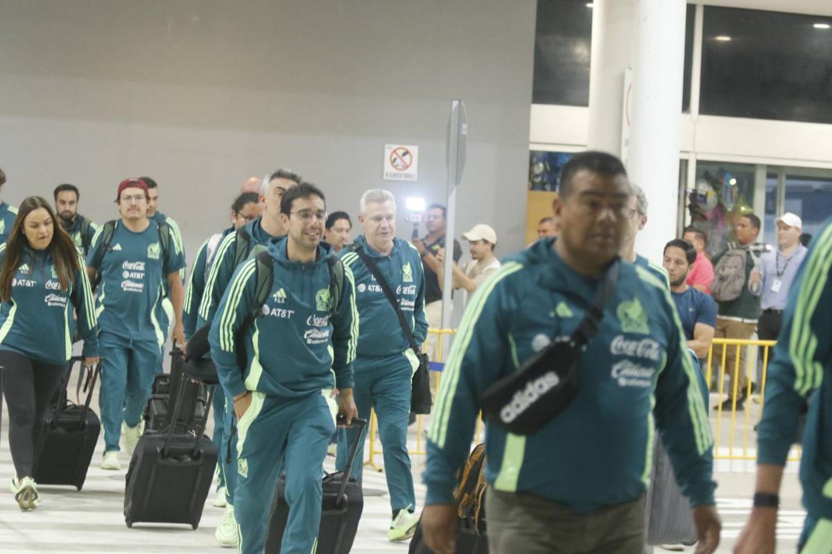Selección Mexicana llega a Honduras: sonrientes y llenos de confianza, la plantilla se instaló en San Pedro Sula