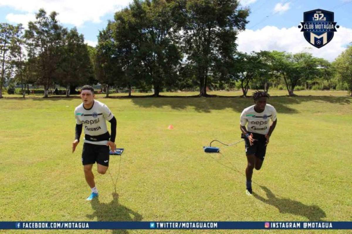 Con nuevos looks, algunos en gran estado físico; Motagua trabaja a todo vapor en su pretemporada