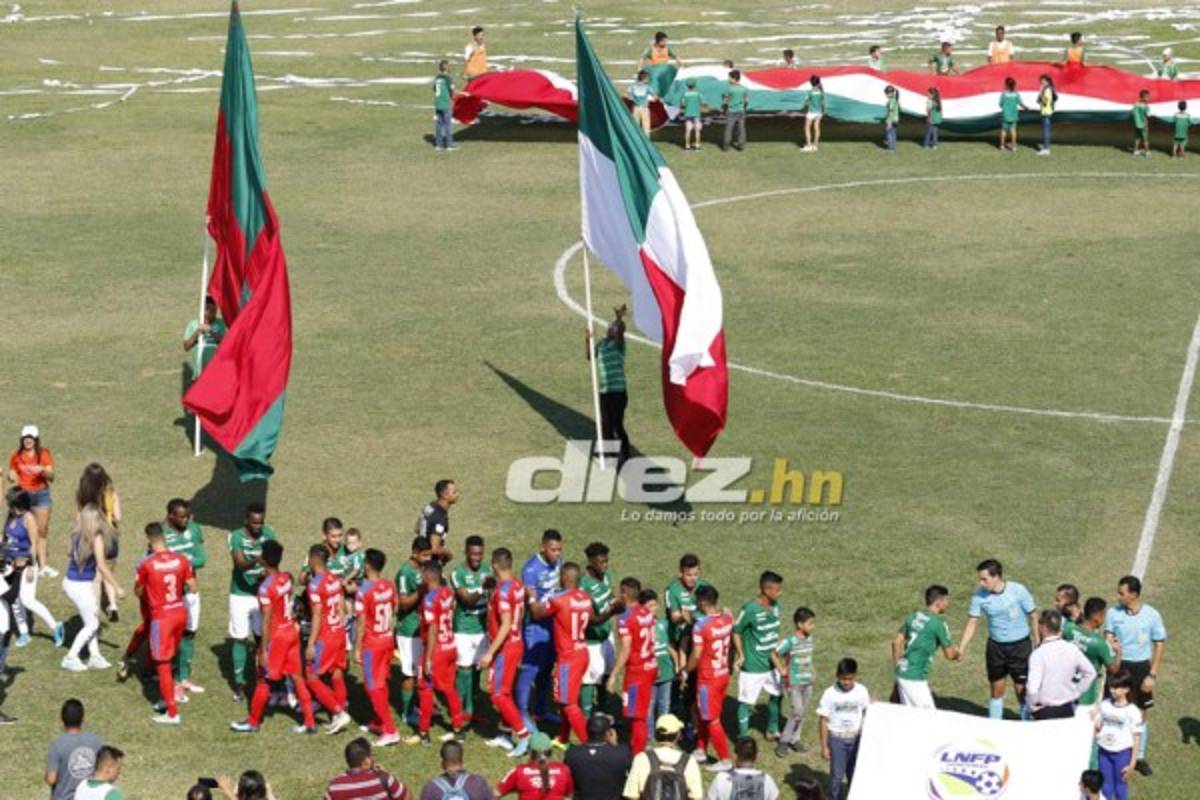 NO VISTE EN TV: La expulsión de Rony Martínez y foto bien adornada de Marathón