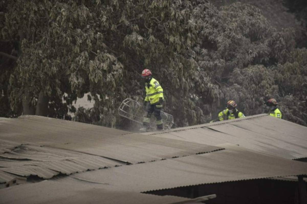 ¡Impactantes! Las otras imágenes que no has visto tras la potente erupción de volcán en Guatemala