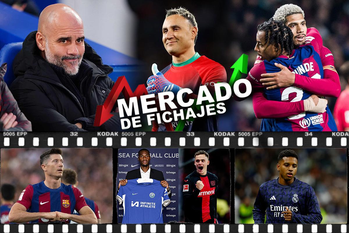 Guardiola se carga a jugador del City y sorpresa en Barcelona; la bomba del Real Madrid por 150 millones de euros