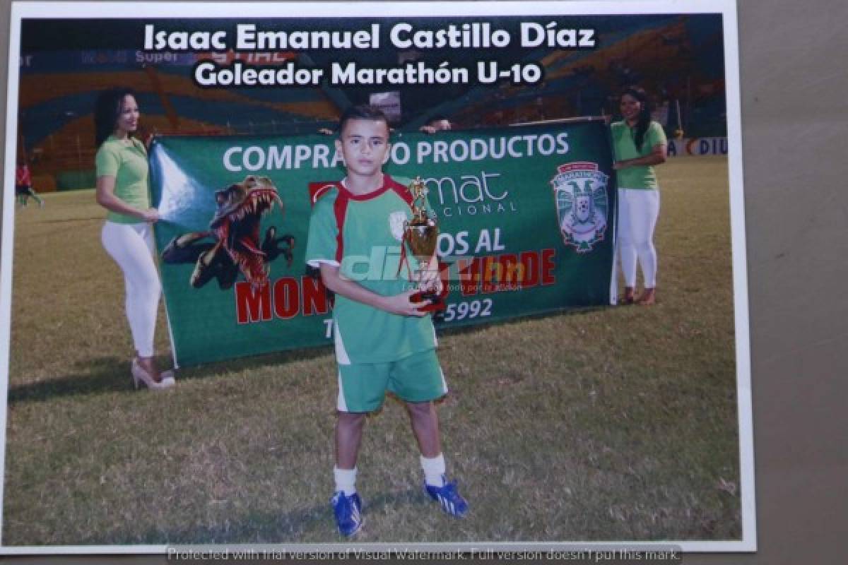 Fotos: así creció el futbolista de Marathón Isaac Castillo en su barrio Cabañas; su vida familiar en su humilde hogar