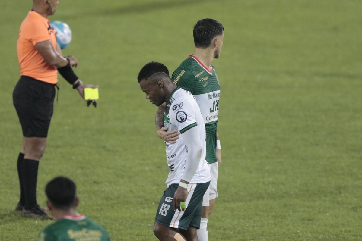 Ovación a Messiniti, Chelito fiel a Dios y hermanitos verdolagas en el juego Marathón vs Juticalpa FC