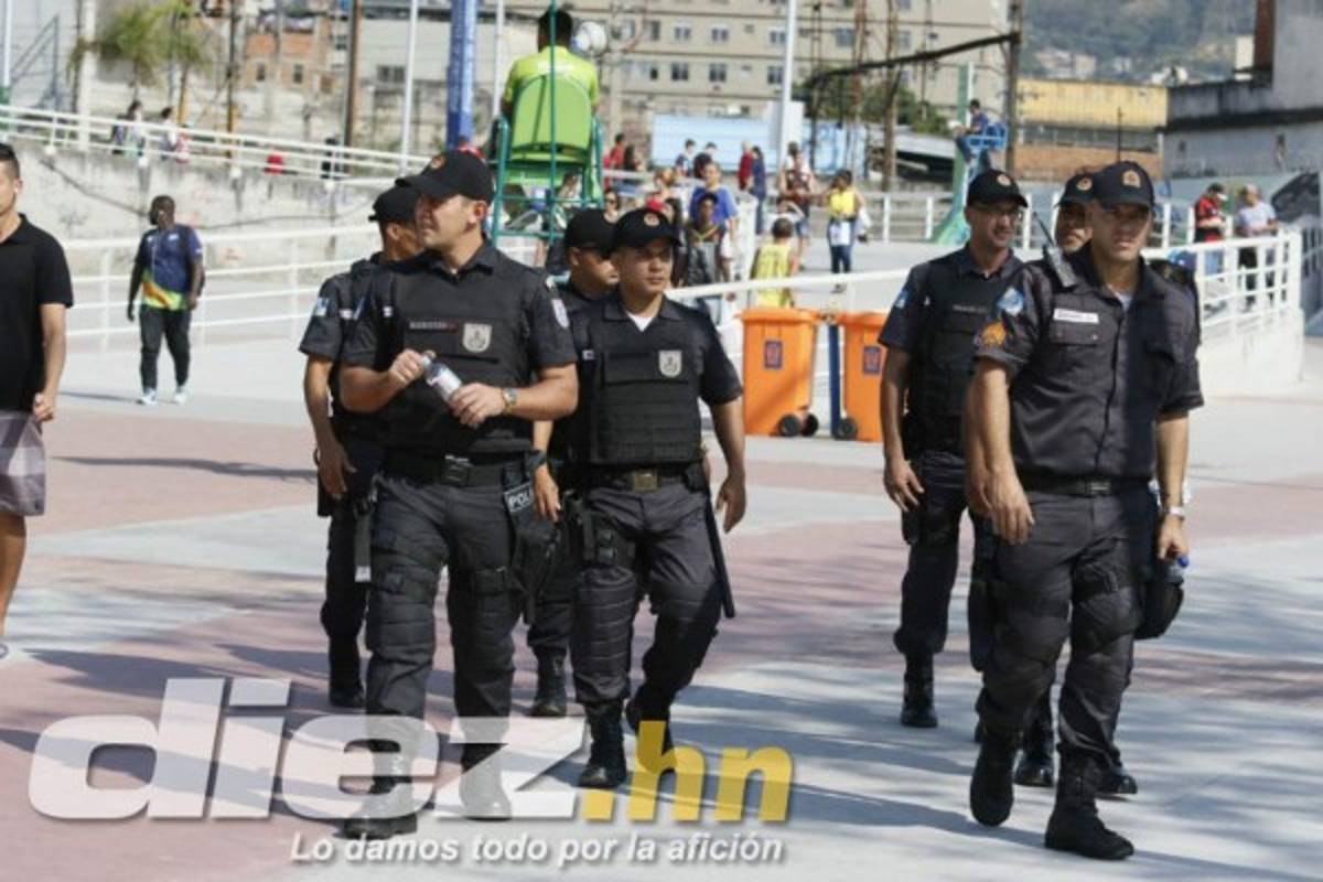 Así se vive el ambiente previo al juego Honduras vs Argelia