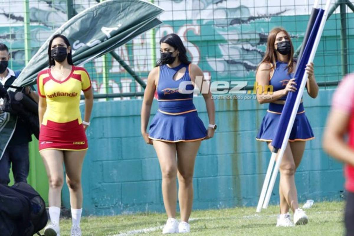 ¿Qué guardó en su falda? Las bellezas que robaron miradas en el Yakel en el arranque de la Fecha 13