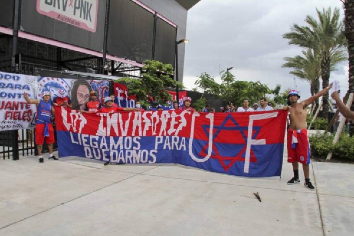 Afición del Olimpia conquista Fort Lauderdale en Florida en duelo ante Pachuca por la Copa Rematch