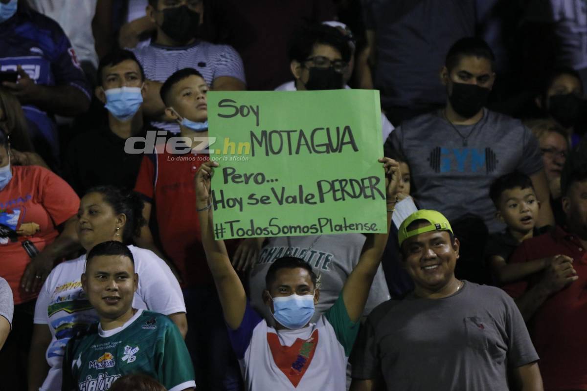 ¿Quién era la chica de negro en el Nacional? Belleza, colorido y lo que comía la Tota Medina en pleno juego Platense-Motagua