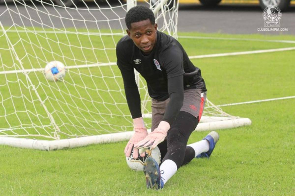 Alex Güity, el juvenil portero del Olimpia se pronuncia sobre su nuevo destino en la Liga Nacional