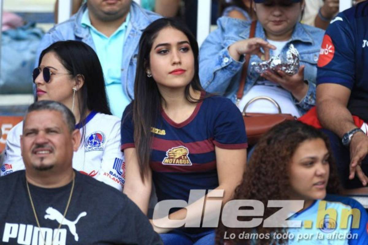 Fotos: La belleza que se hizo presente en el clásico Motagua-Olimpia