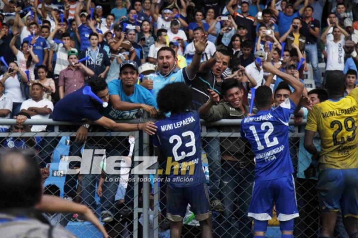 Las imágenes que dejó la final del Ascenso entre Lepaera y Yoro