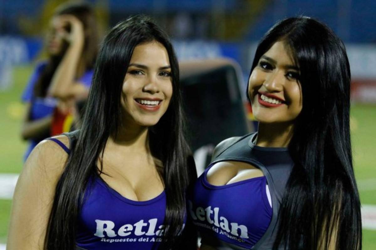 Las bellezas que se vieron en el estadio Morazán en el Real España-Platense