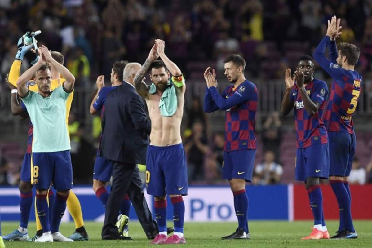 FOTOS: El reclamo de Messi, los jeques en el Camp Nou y la rara imagen entre Valverde y Griezmann