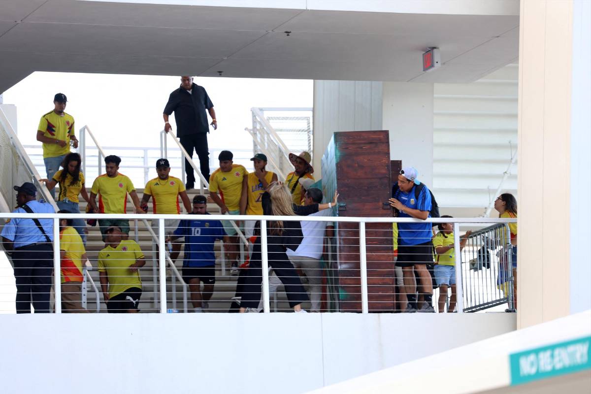Batalla campal en la final de Copa América: hinchas causan caos, Policía captura aficionados en la previa Argentina vs Colombia