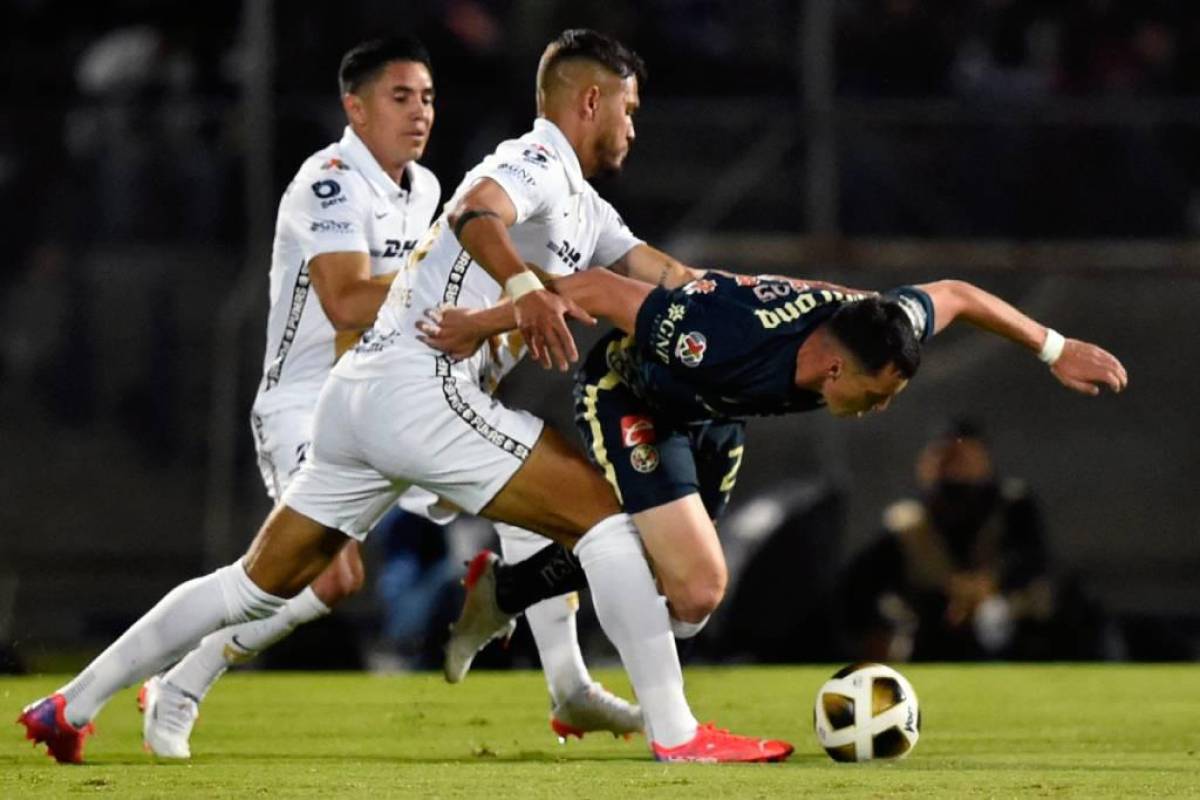América y Pumas empatan sin goles en el arranque de los cuartos de final del fútbol mexicano