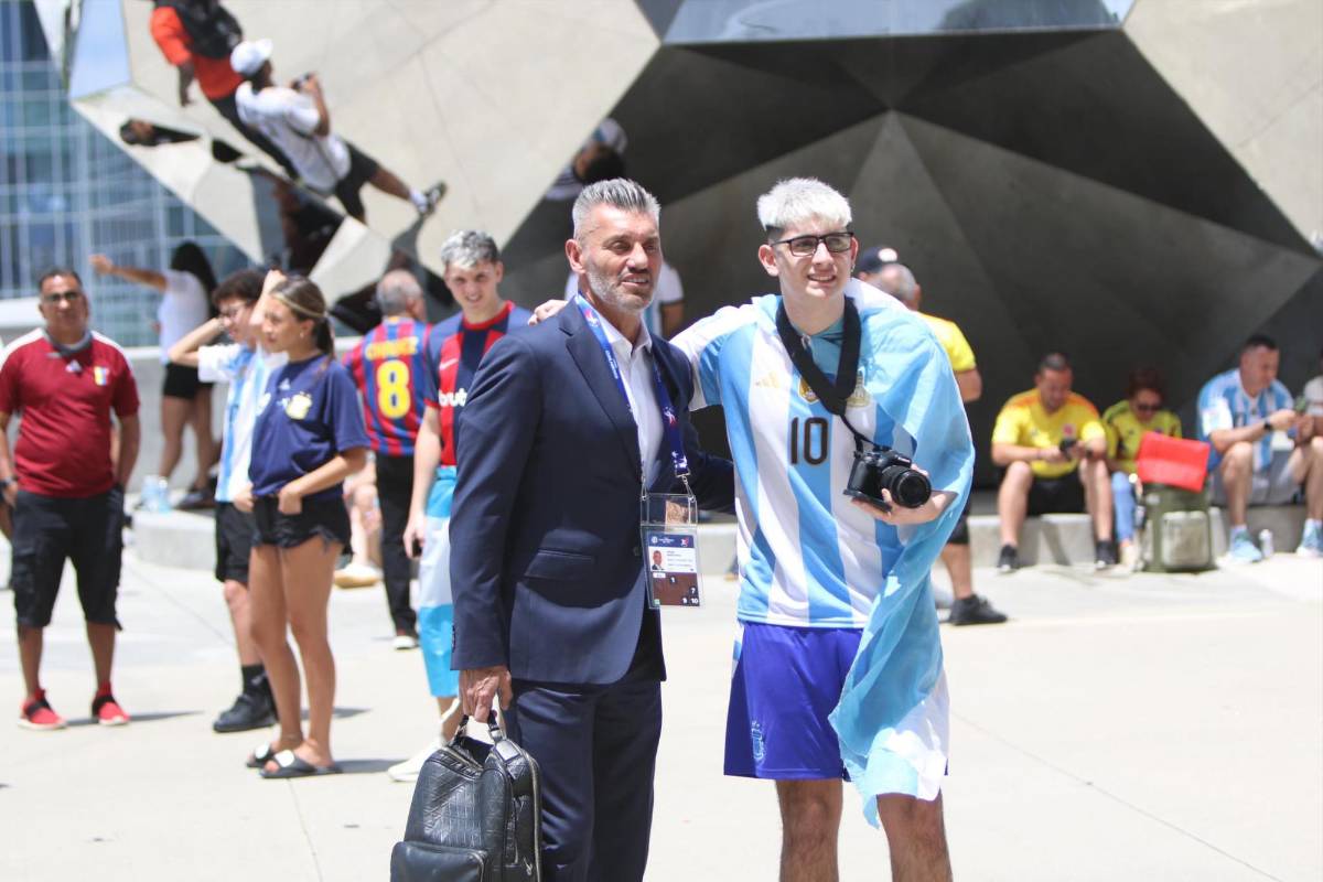 La belleza argentina, la que mostró demás, los asiáticos con la camiseta de Messi y la famosa hondureña en Copa América