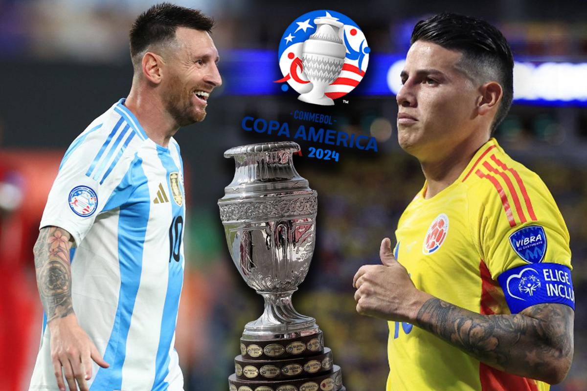 Argentina - Colombia EN VIVO: alineaciones, hora y canal para ver la final de la Copa América 2024 que se jugará en Miami