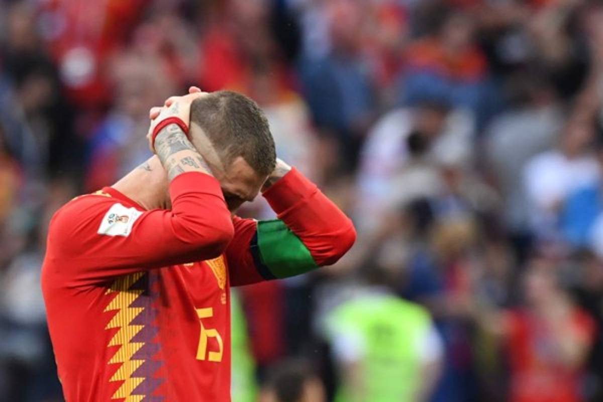 Las desgarradoras fotos de España tras ser eliminado del Mundial de Rusia 2018