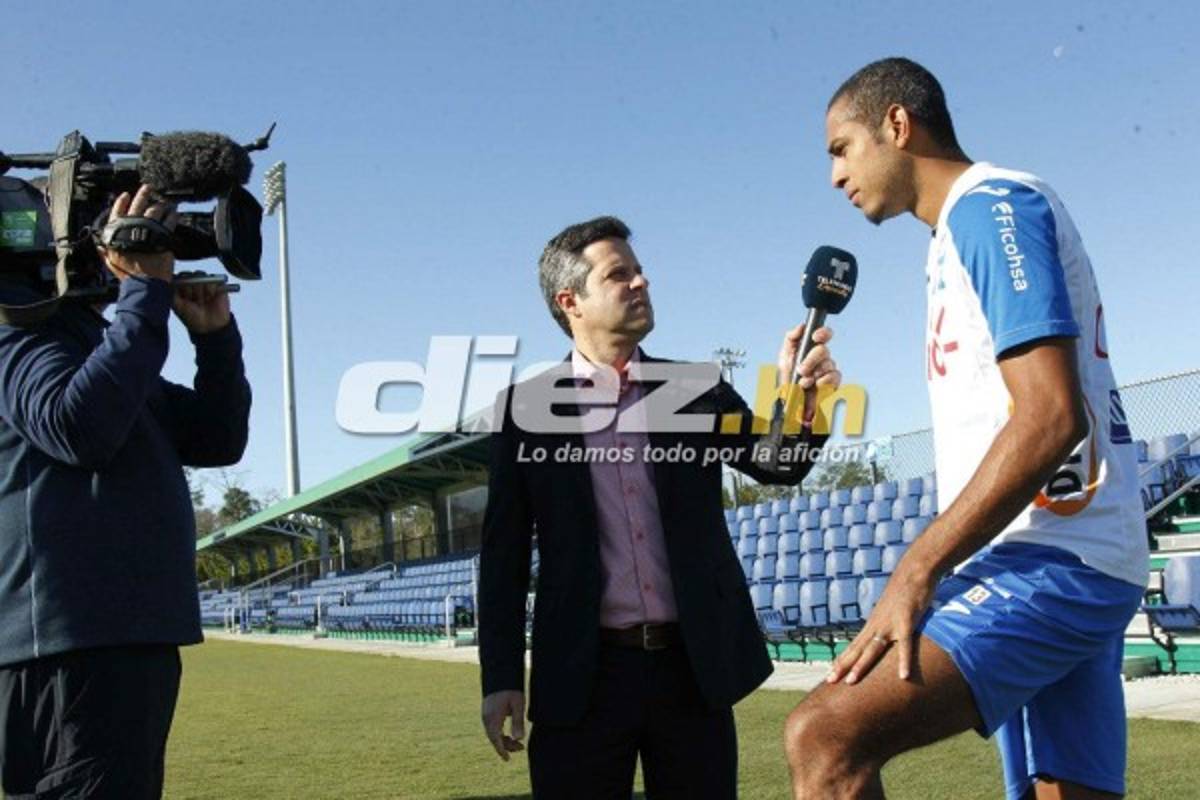 Copán Álvarez de cumpleaños y Cristiano visitando a la Selección de Honduras