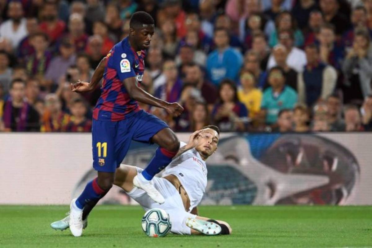 Barcelona pierde a Dembélé para el clásico ante Real Madrid tras recibir sanción