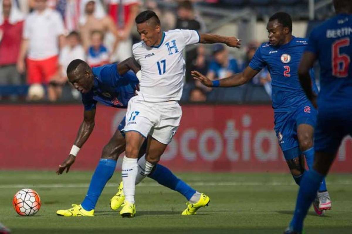 Imágenes de la derrota de Honduras ante Haití