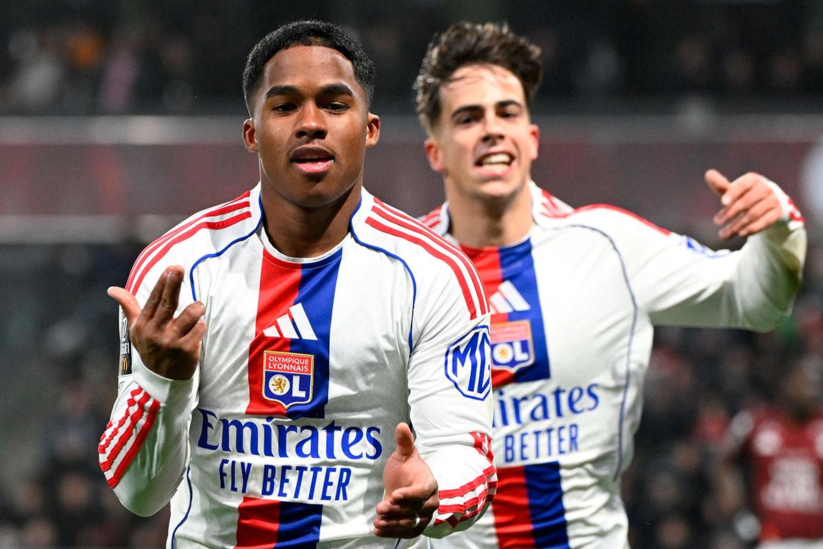 Endrick ha marcado cinco goles y tiene una asistencia con el Lyon, tras llegar cedido desde el Real Madrid.