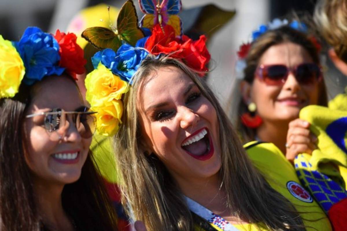MUÑECAS: Las hermosas colombianas que estuvieron en el Samara Arena de Rusia
