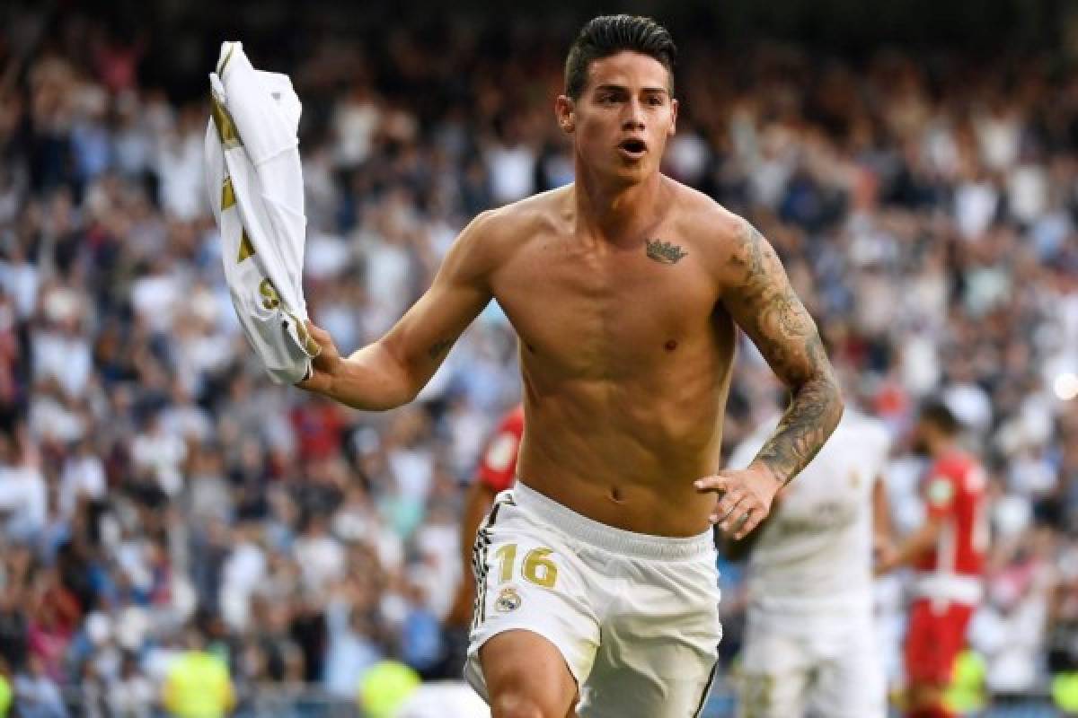 Real Madrid: La descarga de James Rodríguez y desata la locura en el Bernabéu