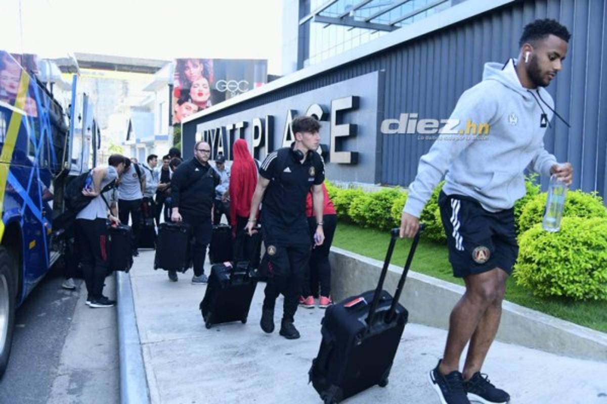 Entre hermetismo, Atlanta United se instala en San Pedro Sula para medirse a Motagua