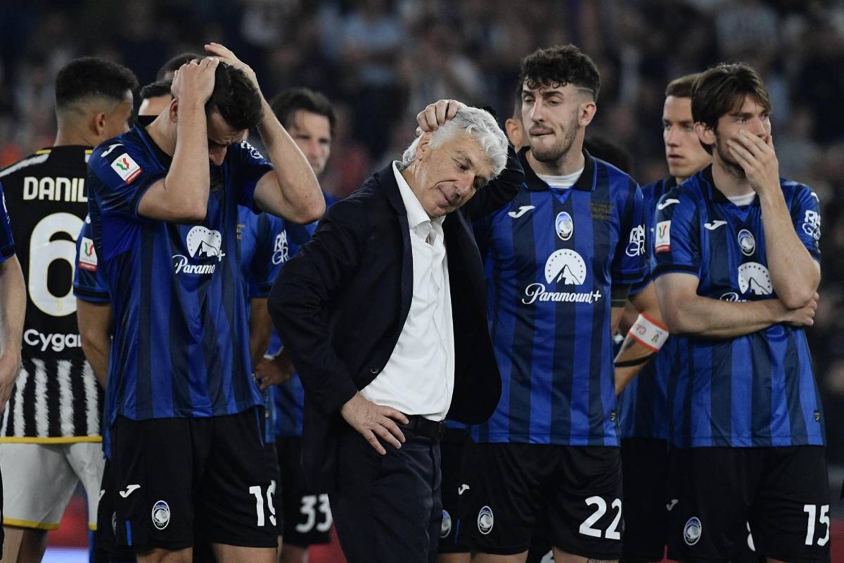 Allegri se desvistió en plena final, la reacción de Gasperini y la Juventus rompe la sequía de títulos en Italia