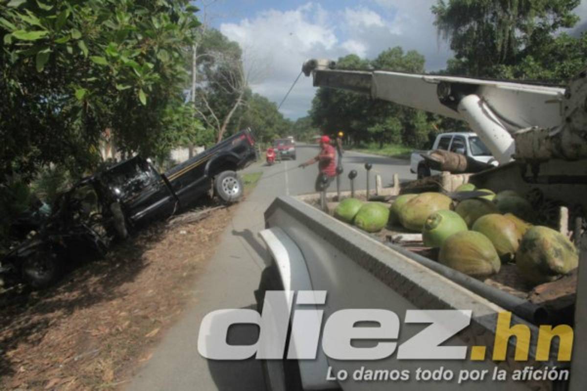 FOTOS: ¡Impactante! Así quedó el auto en el que se accidentó Jhon Paul Suazo